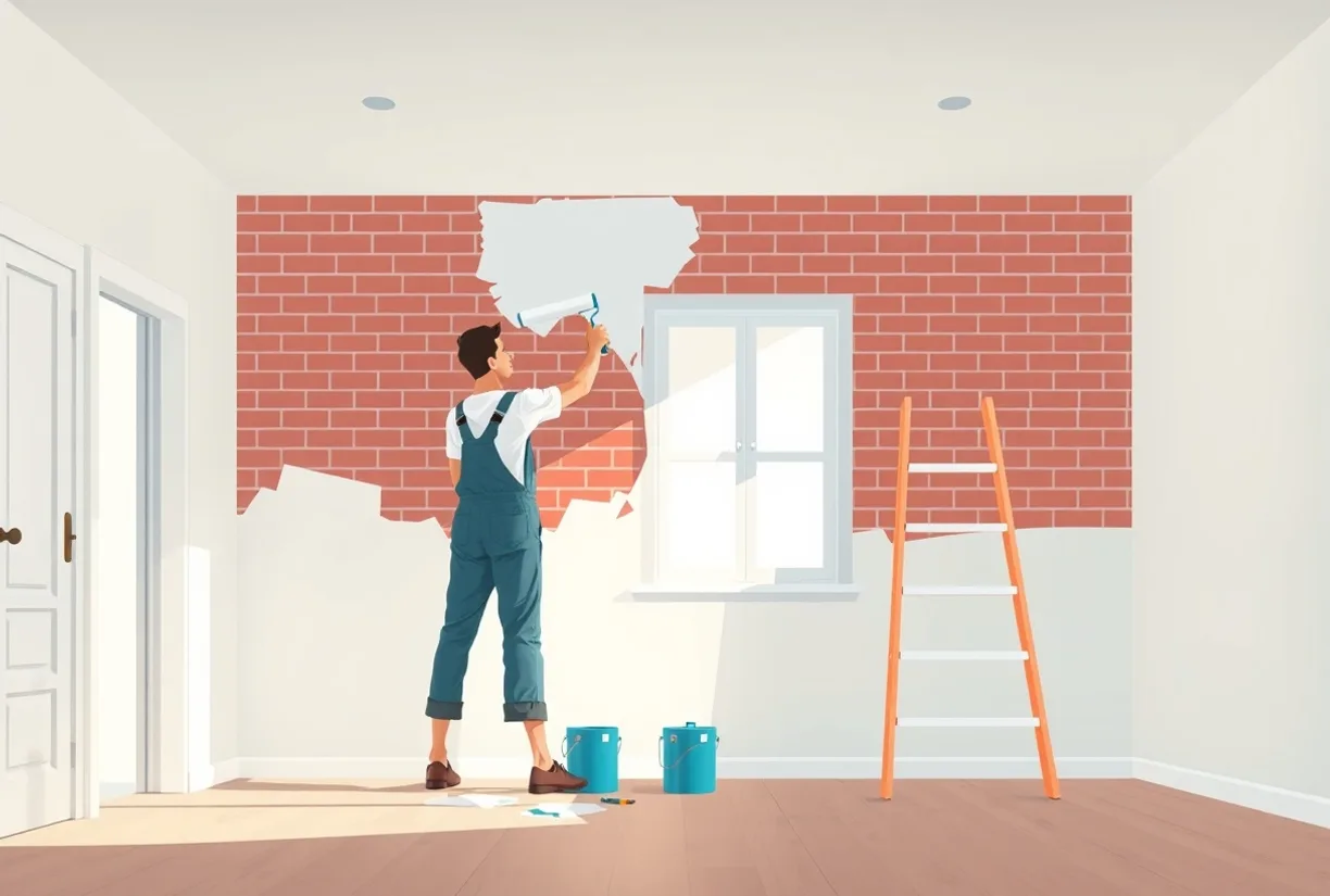 Peintre Gennevilliers 92230 en intervention sur un chantier